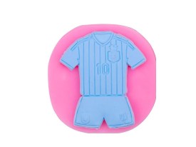 Molde silicona camiseta de futbol